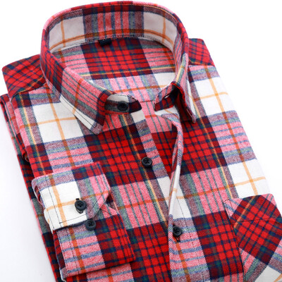 2017 fashion new comfortable men's cotton casual flannel shirt cotton men's lattice long-sleeved shirt
2017 fashion new comfortable men's cotton casual flannel shirt cotton men's lattice long-sleeved shirt