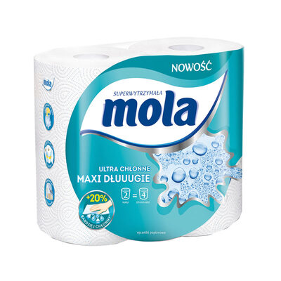 Mola (mola) original wood pulp kitchen paper water absorption section all-around paper 2 rolls * 85 sheets
Mola (mola) original wood pulp kitchen paper water absorption section all-around paper 2 rolls * 85 sheets