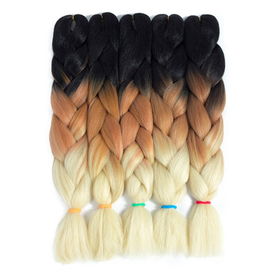 szc Afro Jumbo Braids Hair Extensions 5-pack 2 Tone & 3 Tone Ombre Crochet Braiding Hair High Temperature Kanekalon Synthetic
szc Afro Jumbo Braids Hair Extensions 5-pack 2 Tone & 3 Tone Ombre Crochet Braiding Hair High Temperature Kanekalon Synthetic