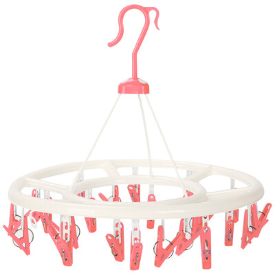 Happy Cat (KLM) Clothes Hanger Round Clothes Dryer Dry and Wet Clothing Hanging 24 Clip LS008
Happy Cat (KLM) Clothes Hanger Round Clothes Dryer Dry and Wet Clothing Hanging 24 Clip LS008