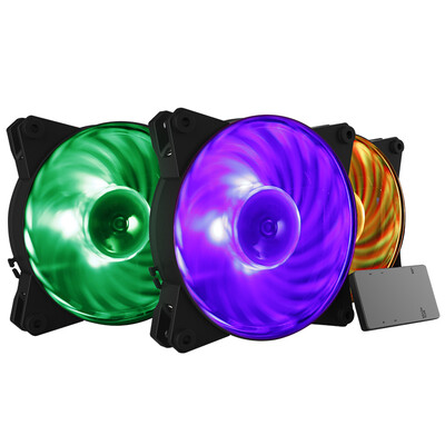 CoolerMaster (CoolerMaster) MasterFan Pro RGB Комплект шасси вентилятора (лопасти несущего винта, сбалансированный / контроллер ленты RGB / 4 сертифицированный завод эффект освещения)
CoolerMaster (CoolerMaster) MasterFan Pro RGB Комплект шасси вентилятора (лопасти несущего винта, сбалансированный / контроллер ленты RGB / 4 сертифицированный завод эффект освещения)