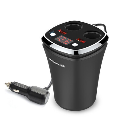 Newsmy Multifunctional Cup Car Charger DA-18 Intelligent fast charge 42A voltage monitoring independent switch car charg
Newsmy Multifunctional Cup Car Charger DA-18 Intelligent fast charge 42A voltage monitoring independent switch car charg