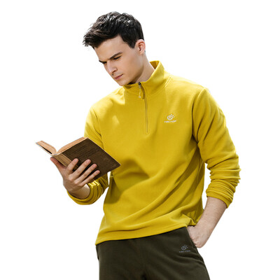 TECTOP catching fleece outdoor thickening warm men&women catching fleece solid color stand collar half cardigan soft&comfortable catching fleece MZRY033 male models ginger yellow
TECTOP catching fleece outdoor thickening warm men&women catching fleece solid color stand collar half cardigan soft&comfortable catching fleece MZRY033 male models ginger yellow