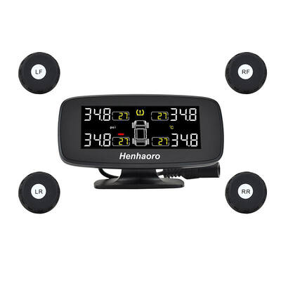 Wireless Real-time Monitoring TPMS With 3inch LED Display 4 External Sensors Digital Tire Pressure Guage
Wireless Real-time Monitoring TPMS With 3inch LED Display 4 External Sensors Digital Tire Pressure Guage