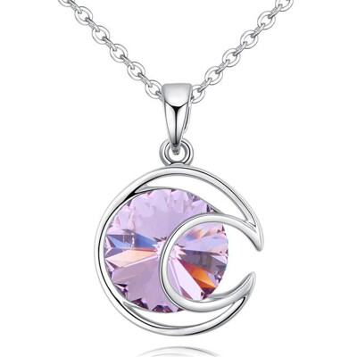 Moon Pendant Necklace For Women Fashion Jewelry Austrian Crystal White Gold Color Necklace Friendship Party Gift .26490
Moon Pendant Necklace For Women Fashion Jewelry Austrian Crystal White Gold Color Necklace Friendship Party Gift .26490