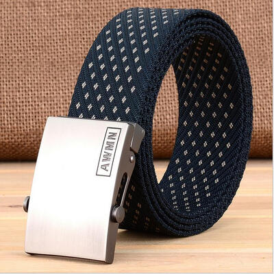 Nylon Belt Men 's Belt Outdoor Casual Belt Striped Buckle Button Jeans Tactical Belt
Nylon Belt Men 's Belt Outdoor Casual Belt Striped Buckle Button Jeans Tactical Belt