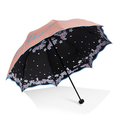 Cntomlv umbrella ultraviolet radiation beach umbrella Black glue sun umbrella lady bumbersoll three folding dual purpose fresh and
Cntomlv umbrella ultraviolet radiation beach umbrella Black glue sun umbrella lady bumbersoll three folding dual purpose fresh and