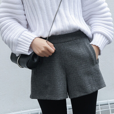 City plus CITYPLUS 2017 winter new women's clothing wild three pants double pockets midline Slim plus legs long wool shorts CWDK179463 gray L
City plus CITYPLUS 2017 winter new women's clothing wild three pants double pockets midline Slim plus legs long wool shorts CWDK179463 gray L