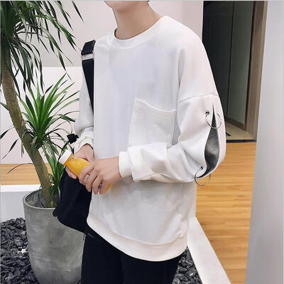 2017 autumn new iron ring long-sleeved sweater men Korean version of the trend of students loose half-sleeved red wild sweater men
2017 autumn new iron ring long-sleeved sweater men Korean version of the trend of students loose half-sleeved red wild sweater men
