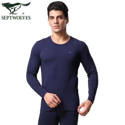 Seven wolves thermal underwear men&39s autumn&winter cotton round neck plus velvet thick autumn clothes Qiuku suit Navy blue 17095
Seven wolves thermal underwear men&39s autumn&winter cotton round neck plus velvet thick autumn clothes Qiuku suit Navy blue 17095
