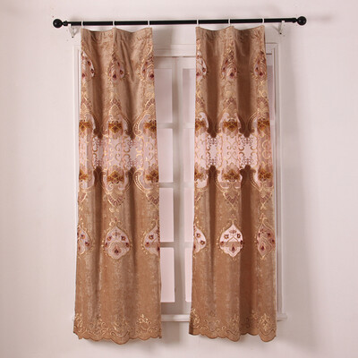 1PC 100X200CM European Gloden Royal Luxury Curtains for Bedroom Window Curtains for Living Room Elegant Blinds Drapes Lace Curtai
1PC 100X200CM European Gloden Royal Luxury Curtains for Bedroom Window Curtains for Living Room Elegant Blinds Drapes Lace Curtai