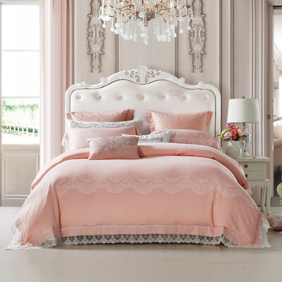 LOVO Carolina life produced six-piece jacquard wedding bedding suite bedding linen quilt cover 220 240cm romantic flower
LOVO Carolina life produced six-piece jacquard wedding bedding suite bedding linen quilt cover 220 240cm romantic flower