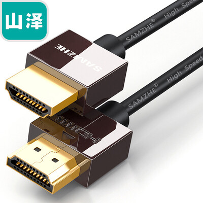 Shanze SAMZHE ultra-fine gold-plated luxury version 20 HDMI digital high-definition line 3 m support ultra-clear 2k 4k resolution 3D function SM-630
Shanze SAMZHE ultra-fine gold-plated luxury version 20 HDMI digital high-definition line 3 m support ultra-clear 2k 4k resolution 3D function SM-630
