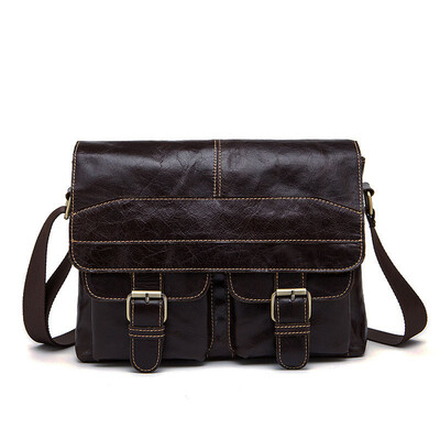 DALFR Genuine Leather Crossbody Bag Casual Messenger Bags Cowhide Shoulder Bags for Men 14 Inch Briefcase for Men
DALFR Genuine Leather Crossbody Bag Casual Messenger Bags Cowhide Shoulder Bags for Men 14 Inch Briefcase for Men