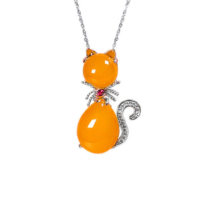 JingTian jewelry S925 silver inlaid agate stone necklace pendant For women Fashion trends Agate petite
JingTian jewelry S925 silver inlaid agate stone necklace pendant For women Fashion trends Agate petite
