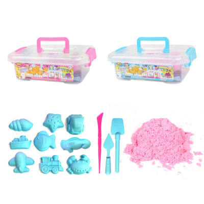 Chi high toy sand color sand Mars power sand DIY toys handmade slippery sand storage box KK-9110 blue 1 kg
Chi high toy sand color sand Mars power sand DIY toys handmade slippery sand storage box KK-9110 blue 1 kg