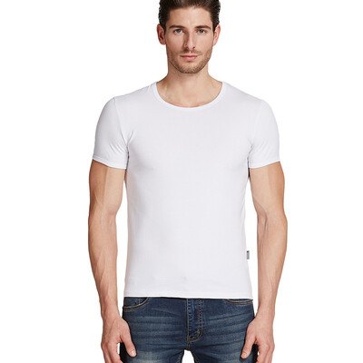 Playboy PLAYBOY Fashion Lycra Cotton Round Neck Mens Bottoming Short Sleeve Mens Single T-Shirt White
Playboy PLAYBOY Fashion Lycra Cotton Round Neck Mens Bottoming Short Sleeve Mens Single T-Shirt White