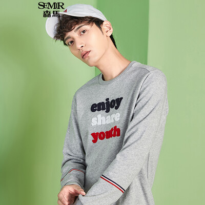 Semir Sweater Male 2017 Fall Round Collar Long Sleeve Shirt Men's Hand Bowl Korean Style Sweatshirt 19057161207 Medium Flower Gray
Semir Sweater Male 2017 Fall Round Collar Long Sleeve Shirt Men's Hand Bowl Korean Style Sweatshirt 19057161207 Medium Flower Gray