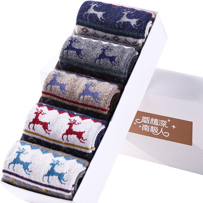 Nanjiren 5 pairs of socks winter thickening warm socks men&women in the tube wool socks are code 
Nanjiren 5 pairs of socks winter thickening warm socks men&women in the tube wool socks are code