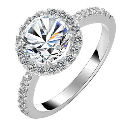 Yoursfs Cubic Zirconia Solitaire Rings For Women Wedding Cocktail 18K White GP Fashion Jewelry
Yoursfs Cubic Zirconia Solitaire Rings For Women Wedding Cocktail 18K White GP Fashion Jewelry