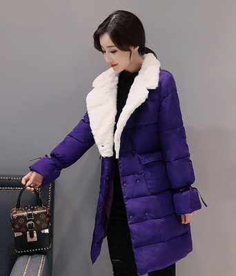2017 winter cotton women in the long section of the Korean version of the thickening of warm down feathers cotton lambskin lap lar
2017 winter cotton women in the long section of the Korean version of the thickening of warm down feathers cotton lambskin lap lar
