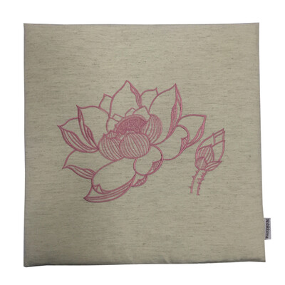 Nobildonna Embroidery Linen Blue Lotus Pattern 43433cm Square Meditation Floor Cushions Tatami Chair Pads
Nobildonna Embroidery Linen Blue Lotus Pattern 43433cm Square Meditation Floor Cushions Tatami Chair Pads