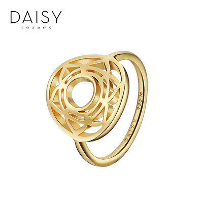 British DAISY LONDON Chakra series of 924 silver ring round silver ring L code
British DAISY LONDON Chakra series of 924 silver ring round silver ring L code