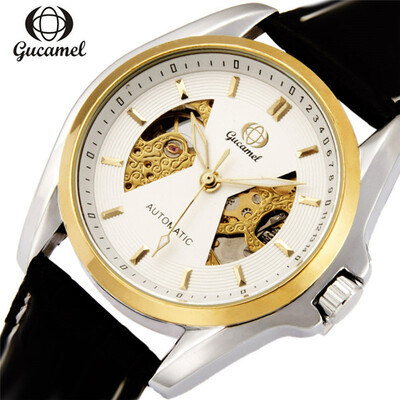 GUCAME GOLD Mechanical Wrist Mens Watch Top Brand Luxury Automatic Clock Men Stainless Steel Skeleton Watches
GUCAME GOLD Mechanical Wrist Mens Watch Top Brand Luxury Automatic Clock Men Stainless Steel Skeleton Watches