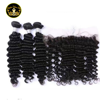 Kason Brazilian Virgin Hair Weave Frontal Deals Brazlian Human Deep Wave Hair 3Bundles With Lace Frontal 134 Swiss Lace Baby Hair
Kason Brazilian Virgin Hair Weave Frontal Deals Brazlian Human Deep Wave Hair 3Bundles With Lace Frontal 134 Swiss Lace Baby Hair