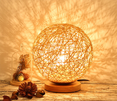 BOKT Minimalist Solid Wood Table Lamp Bedside Desk Lamp Colourful Home Decor Rattan Ball Round Lampshade
BOKT Minimalist Solid Wood Table Lamp Bedside Desk Lamp Colourful Home Decor Rattan Ball Round Lampshade