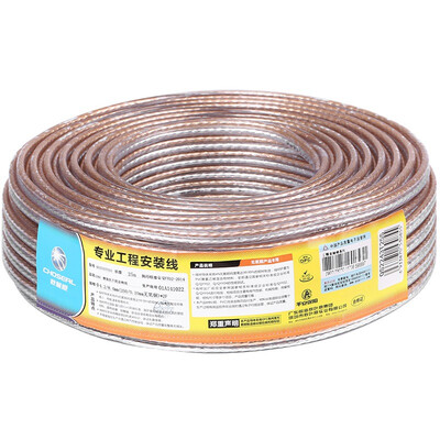 Akiara (CHOSEAL) audio cable audio line speaker line speaker line fever level enhanced shield anti-interference oxygen-free copper 100-core 50 meters QS2241T50S
Akiara (CHOSEAL) audio cable audio line speaker line speaker line fever level enhanced shield anti-interference oxygen-free copper 100-core 50 meters QS2241T50S