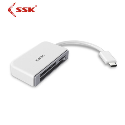 SSK Biao Wang SCRM610 type-c multi-card reader high-speed USB30 SD TF CF 
SSK Biao Wang SCRM610 type-c multi-card reader high-speed USB30 SD TF CF
