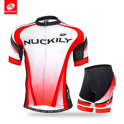 NUCKILY Mens summer custom made bicycle jesery set short sleeve jersey&foam padding short sportswear
NUCKILY Mens summer custom made bicycle jesery set short sleeve jersey&foam padding short sportswear