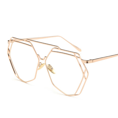 Peekaboo vintage flat top polygon очки мужчины женщины мода золото металлический оправы рамки негабаритных
Peekaboo vintage flat top polygon очки мужчины женщины мода золото металлический оправы рамки негабаритных