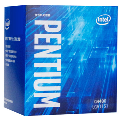 Intel (Pentium) Pentium с двухъядерным процессором G4400 1151 с процессорным процессором
Intel (Pentium) Pentium с двухъядерным процессором G4400 1151 с процессорным процессором