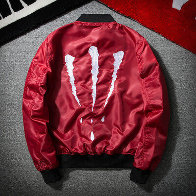 2017 autumn new fashion men claw marks coat trend pilots jacket handsome embroidered baseball clothing
2017 autumn new fashion men claw marks coat trend pilots jacket handsome embroidered baseball clothing
