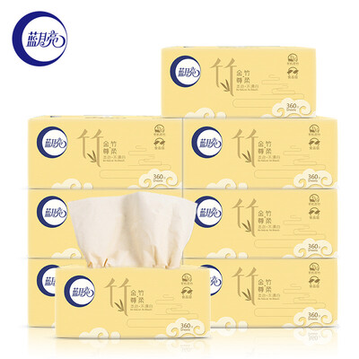 Blue moon blue elven series of natural pumping non-bleaching dust-free layer 3 120 paper 18 package
Blue moon blue elven series of natural pumping non-bleaching dust-free layer 3 120 paper 18 package