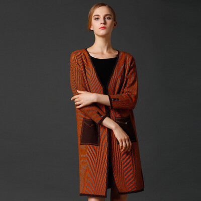 Marc Rebecca Fashion Striped Knit Cardigan Jacket Jacket 75004D Orange Striped M
Marc Rebecca Fashion Striped Knit Cardigan Jacket Jacket 75004D Orange Striped M