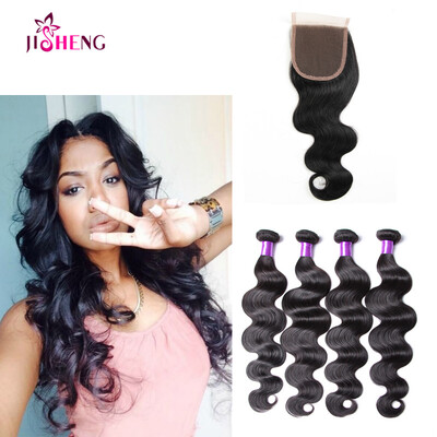 SQ Hair Peruvian Virgin Hair Body Wave 4 Bundles with Closure Tissage Virgin Unprocessed Human Hair Bundles with Lace Closure
SQ Hair Peruvian Virgin Hair Body Wave 4 Bundles with Closure Tissage Virgin Unprocessed Human Hair Bundles with Lace Closure