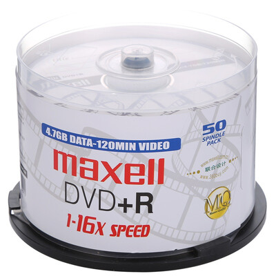 Maxell DVD R 16 speed 47G audio&video series Jingdong special for the barrel 50 record disc
Maxell DVD R 16 speed 47G audio&video series Jingdong special for the barrel 50 record disc