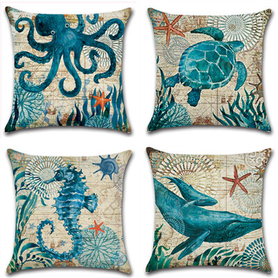 Ocean Park Cotton Linen Theme Decorative Pillow Cover Case D 18" X 18" Square Shape-ocean-beach-sea-print
Ocean Park Cotton Linen Theme Decorative Pillow Cover Case D 18" X 18" Square Shape-ocean-beach-sea-print