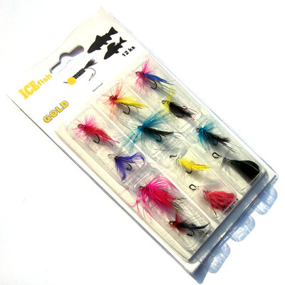 Luya single hook fly hook hook chicken hook hook insect hook suit fishing hook fishing hook fishing hook fishing gear fishing supplies