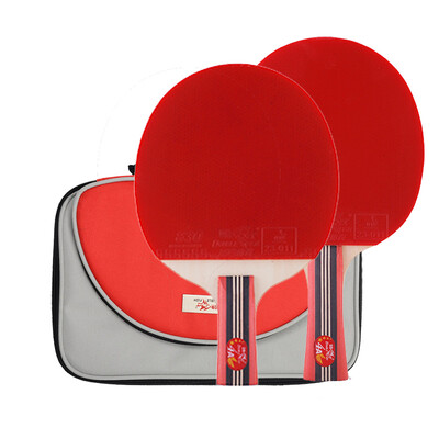 Pisces four-star table tennis racket set level 4A table tennis racket 2 7-layer sheet bottom plate double-sided sponge anti-adhesive 1 straight shot 1 horizontal shot with set
Pisces four-star table tennis racket set level 4A table tennis racket 2 7-layer sheet bottom plate double-sided sponge anti-adhesive 1 straight shot 1 horizontal shot with set