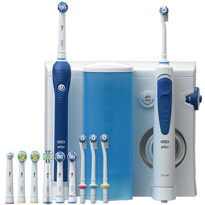 Braun Oral B OC20 Oral Care Center Electric Toothbrush with Oral Irrigator