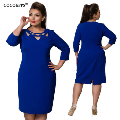 COCOEPPS 2017 Plus Size Brand Dresses Autumn Sexy Hollow Out Fashion Dress 6XL Blue Red Evening Bodycon Winter Vestidos
COCOEPPS 2017 Plus Size Brand Dresses Autumn Sexy Hollow Out Fashion Dress 6XL Blue Red Evening Bodycon Winter Vestidos