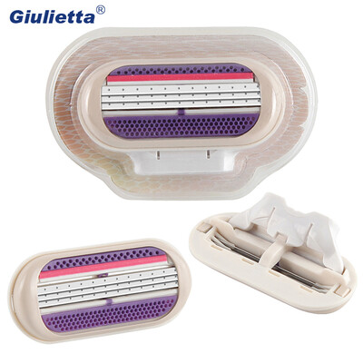Giulietta Women Armpit Care Hair Removal Razor Stainless Steel Razor Blade 3 Layer Convenient GF2031
Giulietta Women Armpit Care Hair Removal Razor Stainless Steel Razor Blade 3 Layer Convenient GF2031