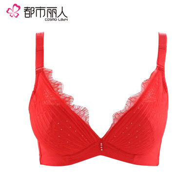 City beauty deep V sexy lace received sub-milk gathered to adjust the thick cup of comfortable bra womens underwear bra 096924 br
City beauty deep V sexy lace received sub-milk gathered to adjust the thick cup of comfortable bra womens underwear bra 096924 br