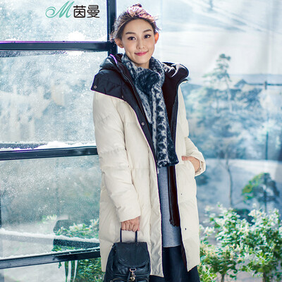 Yin Man INMAN 2017 autumn&winter new style Fan hood fake two pieces down jacket female long paragraph thick loose loose winter feather jacket 8531210210 midnight black
Yin Man INMAN 2017 autumn&winter new style Fan hood fake two pieces down jacket female long paragraph thick loose loose winter feather jacket 8531210210 midnight black
