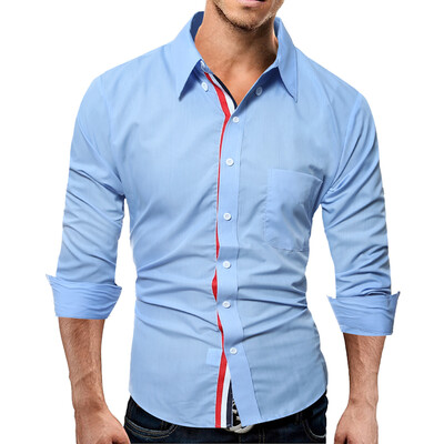 Brand 2017 Fashion Male Shirt Long-Sleeves Tops Solid Color Concise Mens Dress Shirts Slim Men Shirt 3XL 9233
Brand 2017 Fashion Male Shirt Long-Sleeves Tops Solid Color Concise Mens Dress Shirts Slim Men Shirt 3XL 9233