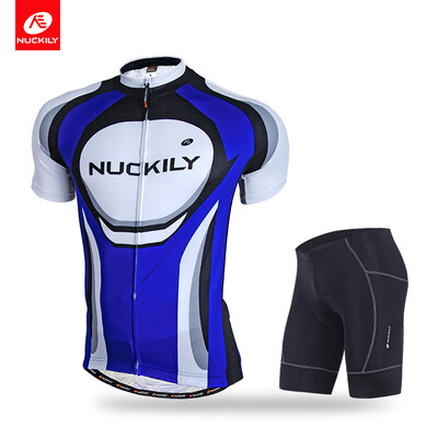 NUCKILY Men's summer bicycle shorts and jersey with Quick-drying- proof zip pocket suit
NUCKILY Men's summer bicycle shorts and jersey with Quick-drying- proof zip pocket suit